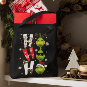 Ho-ho-ho Grinch vászontáska