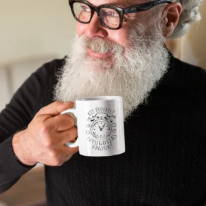 Nyugdíjas kit érdekel bögre