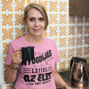 Női póló Az élet most kezdődik