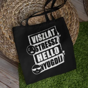 Vászontáska Hello nyugdíj