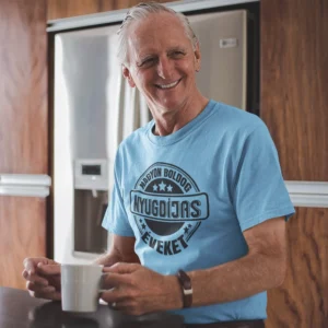 Férfi póló Nagyon boldog nyugdíjas éveket